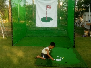 LẮP ĐẶT KHUNG LƯỚI TẬP GOLF CHO KHÁCH Ở QUẬN 9 - HCM