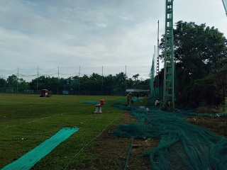 THAY LƯỚI MỚI CHO SÂN TẬP GOLF RẠCH CHIẾC THỦ ĐỨC - HCM