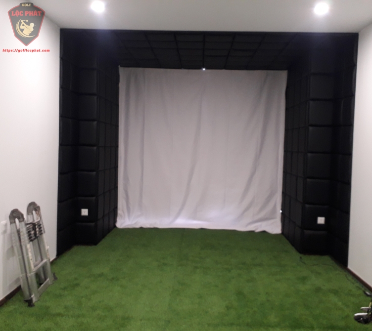 THI CÔNG PHÒNG TẬP GOLF GÓI TIẾT KIỆM Ở PENHOUSE CHO ANH KHÁCH Ở CHUNG CƯ SÀI GÒN PEARL BÌNH THẠNH-HCM