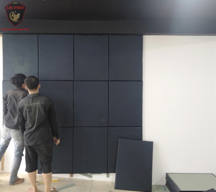 PHÒNG TẬP ĐANG THI CÔNG TẠI GÒ VẤP - HCM