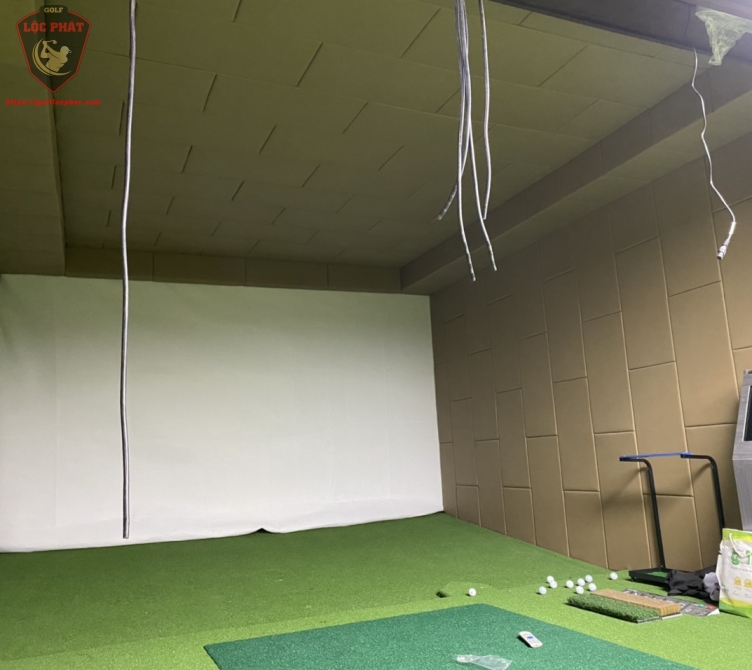 THIẾT KẾ PHÒNG TẬP GOLF 3D CHO KHÁCH THI CÔNG Ở QUẢNG BÌNH