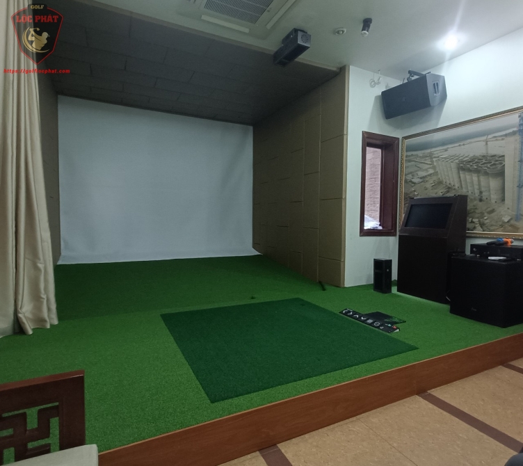 THI CÔNG PHÒNG TẬP GOLF SỬ DỤNG PHẦN MỀM FIELD ZONE CHO CƯ DÂN CHUNG CƯ M5 PHÚ MỸ HƯNG QUẬN 7-HCM