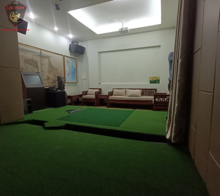 THI CÔNG PHÒNG TẬP GOLF SỬ DỤNG PHẦN MỀM FIELD ZONE CHO CƯ DÂN CHUNG CƯ M5 PHÚ MỸ HƯNG QUẬN 7-HCM