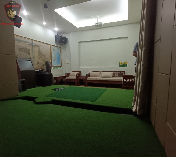 THI CÔNG PHÒNG TẬP GOLF SỬ DỤNG PHẦN MỀM FIELD ZONE CHO CƯ DÂN CHUNG CƯ M5 PHÚ MỸ HƯNG QUẬN 7-HCM