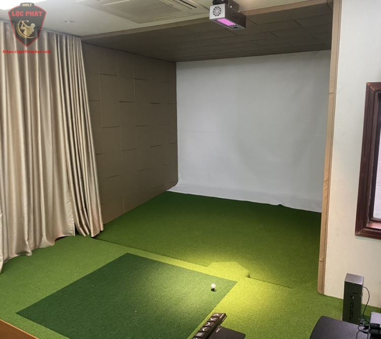 THI CÔNG PHÒNG TẬP GOLF SỬ DỤNG PHẦN MỀM FIELD ZONE CHO CƯ DÂN CHUNG CƯ M5 PHÚ MỸ HƯNG QUẬN 7-HCM