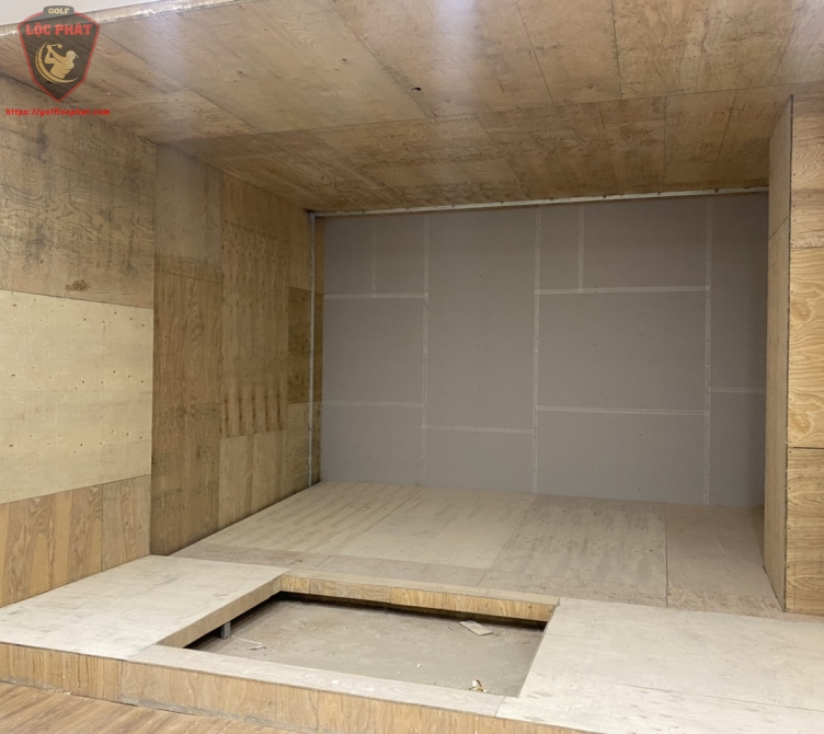 THI CÔNG CHUỖI 11 PHÒNG TẬP GOLF 3D CÓ THẢM SWING CHO KHÁCH HÀN QUỐC THEO THIẾT KẾ CỦA CHỦ ĐẦU TƯ